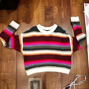 American Eagle Outfitters Multicolor Striped Sweater